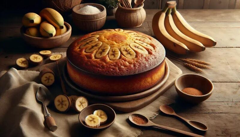 bolo de banana